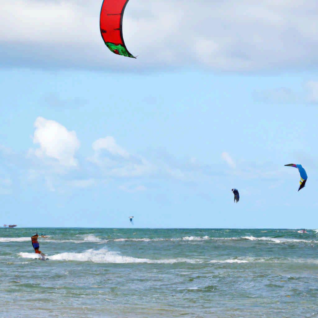 Kite surfing in Biobío
