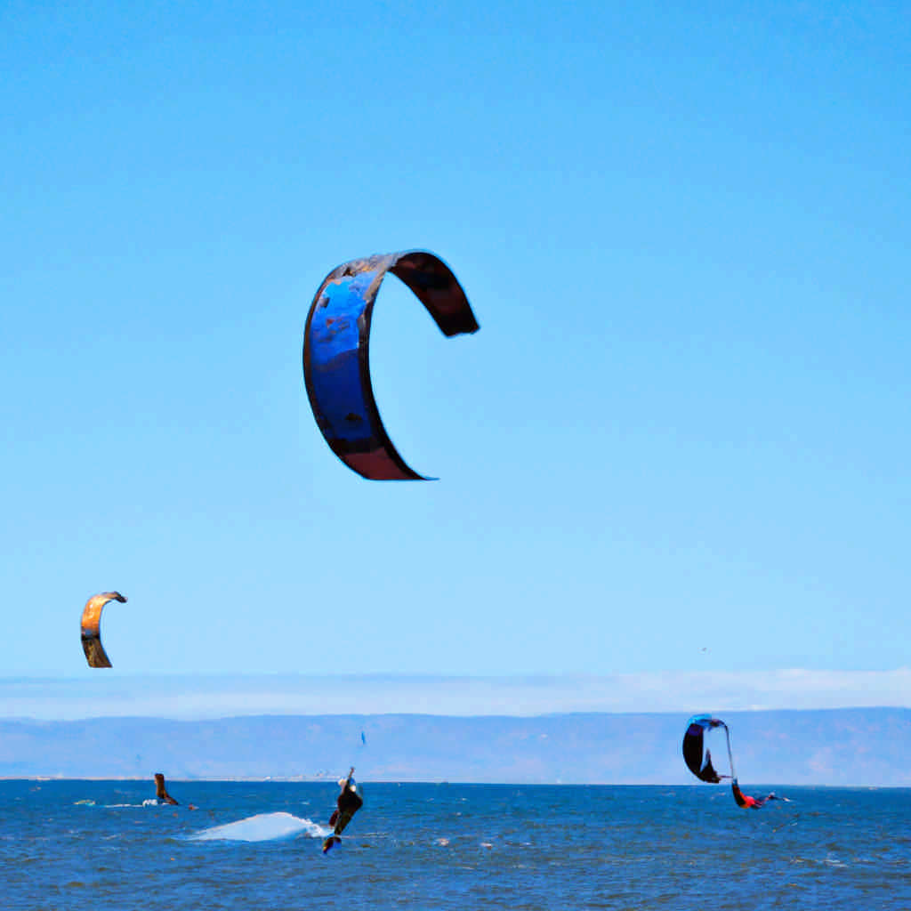 Kite surfing in O'Higgins Region