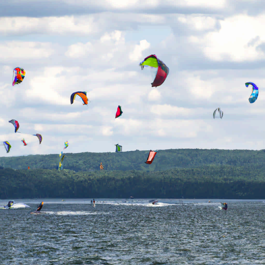 Kite surfing in Baden-Wurttemberg