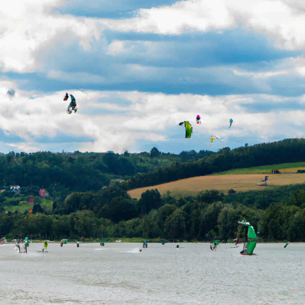 Kite surfing in Rhineland-Palatinate