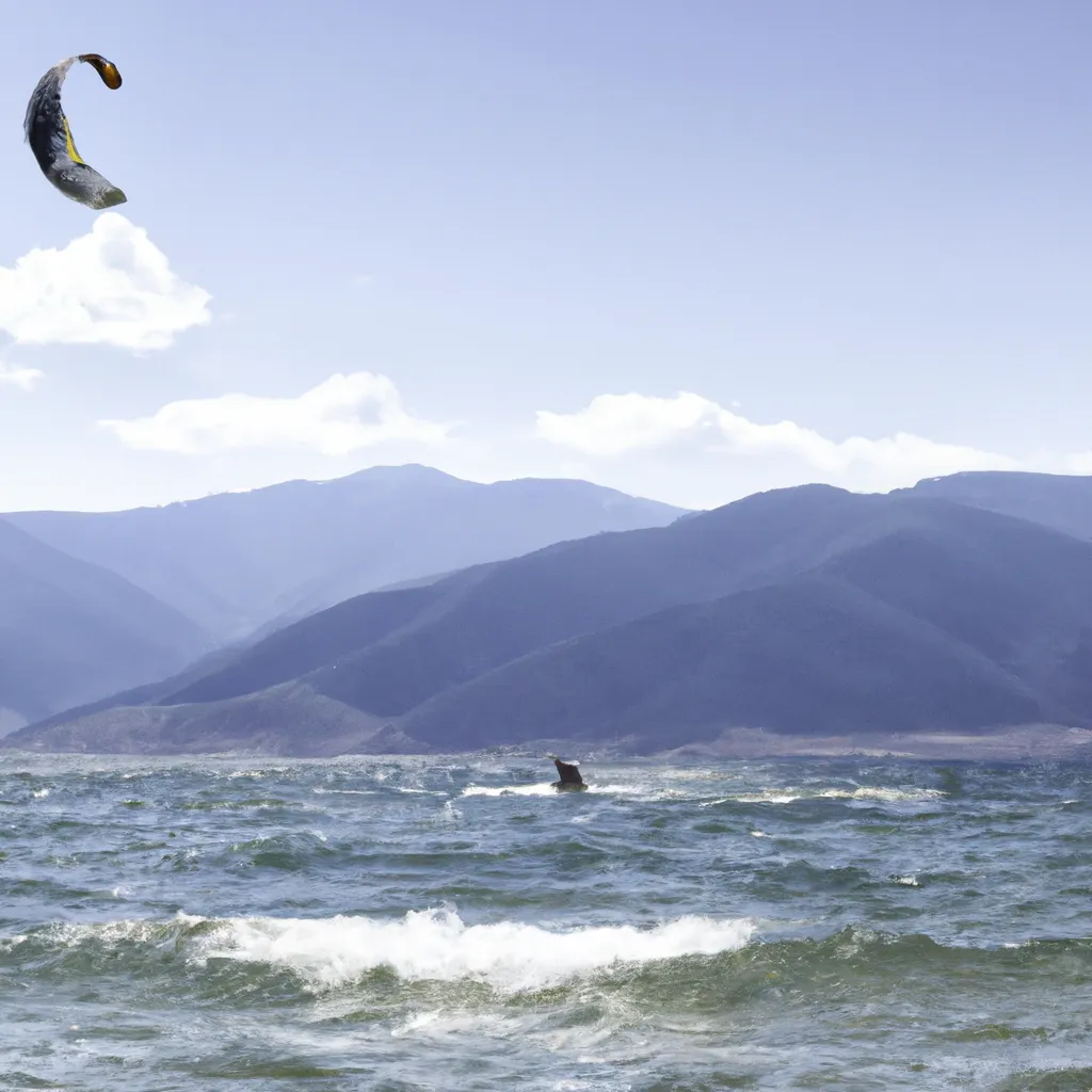 Kite surfing in Central Macedonia