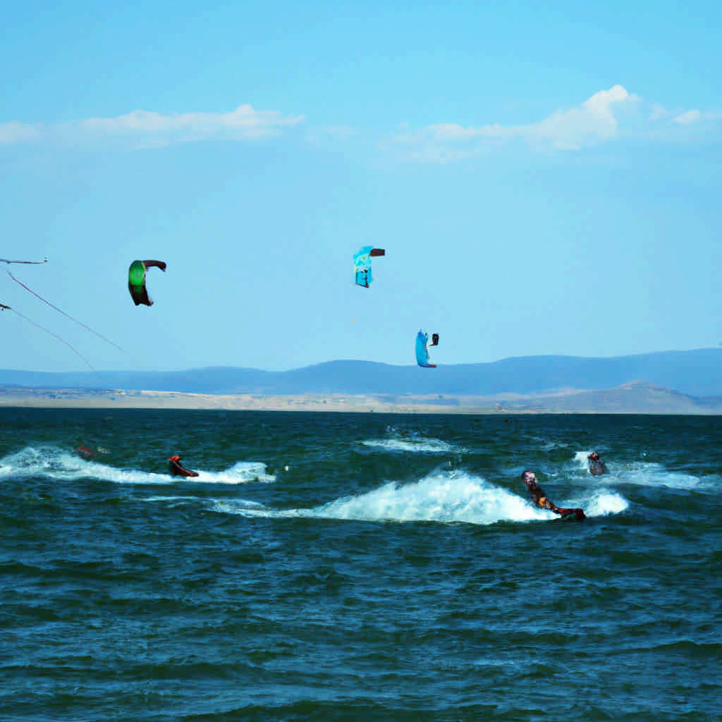 Kite surfing in East Macedonia and Thrace