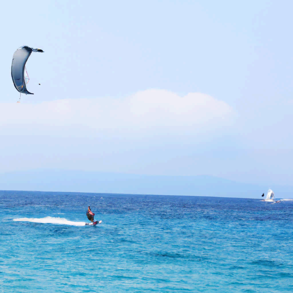Kite surfing in Ionian Islands