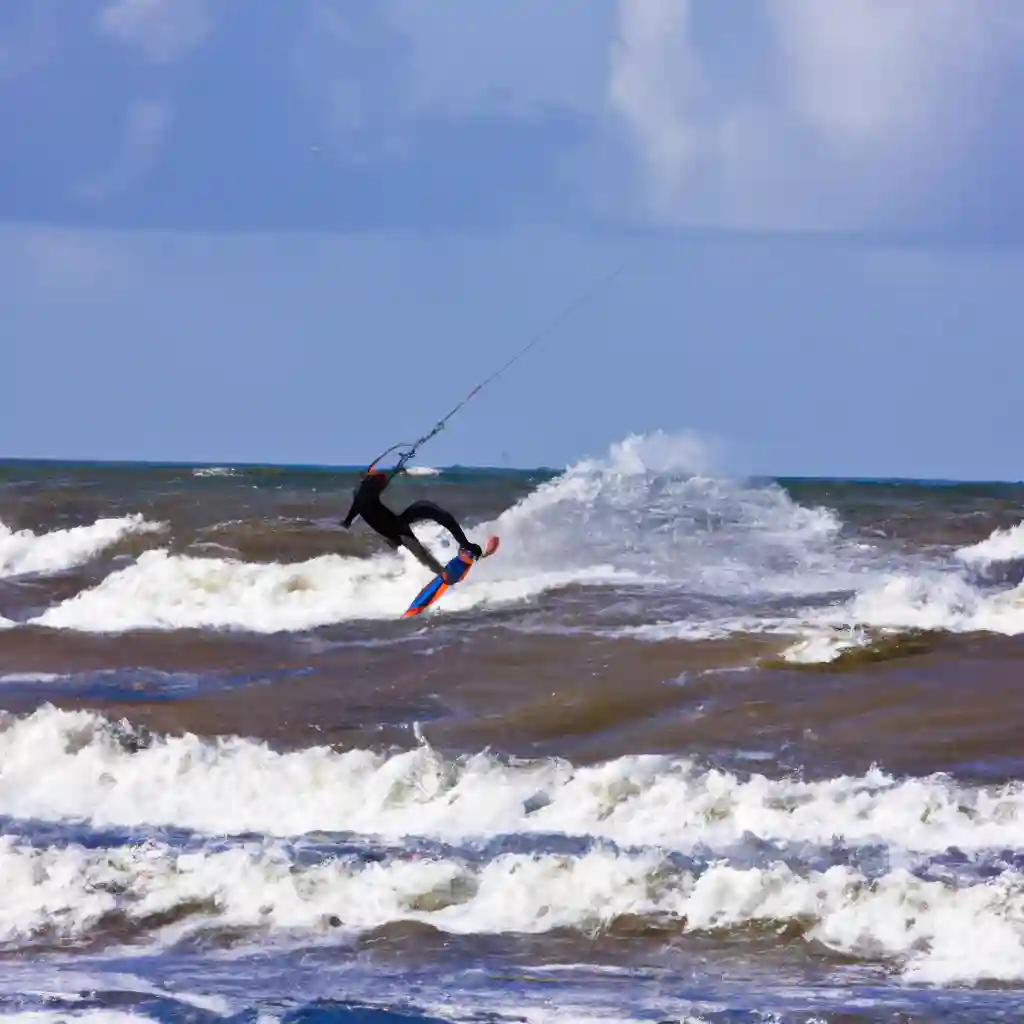 Kite surfing in Callantsoog