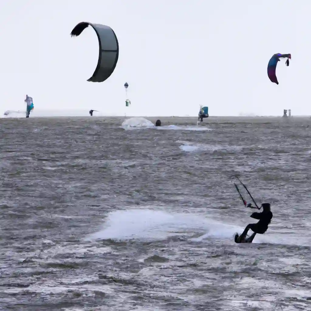 Kite surfing in Wervershoof