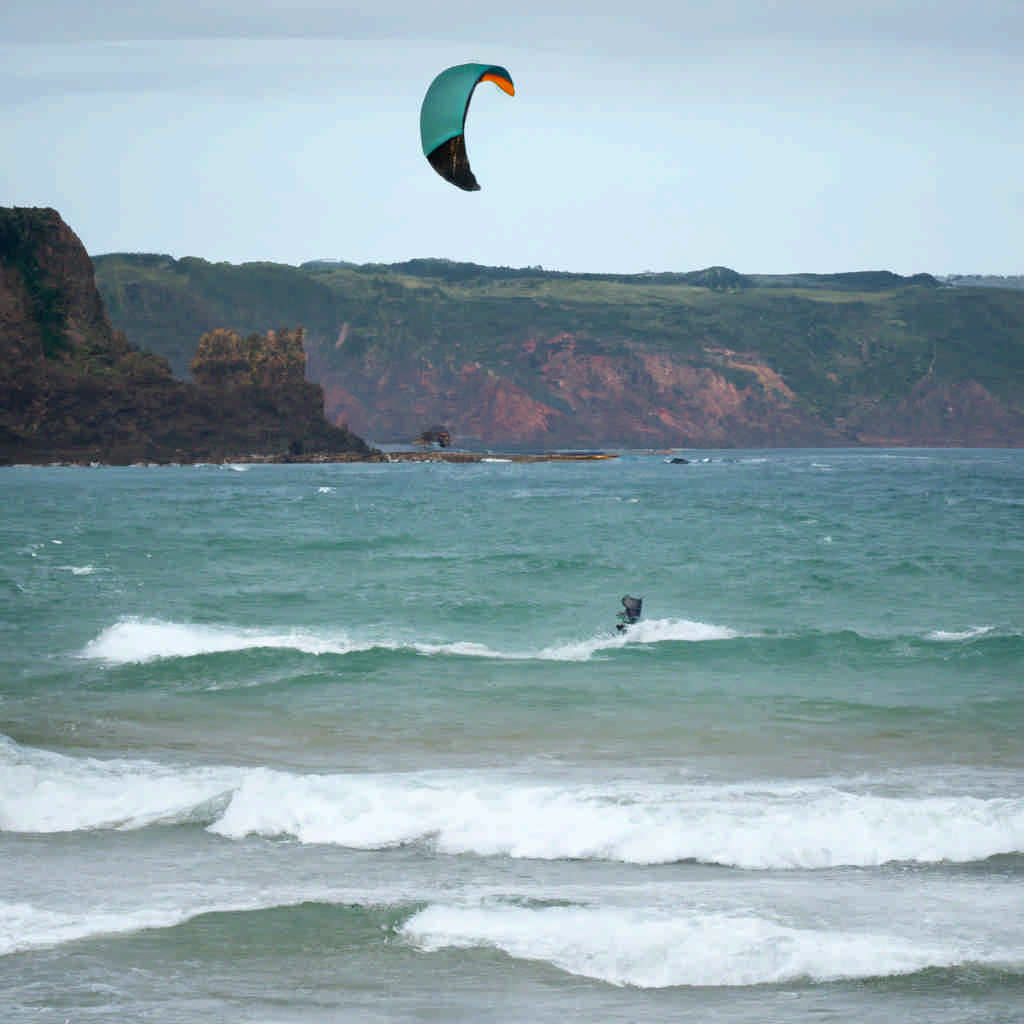 Kite surfing in Principality of Asturias