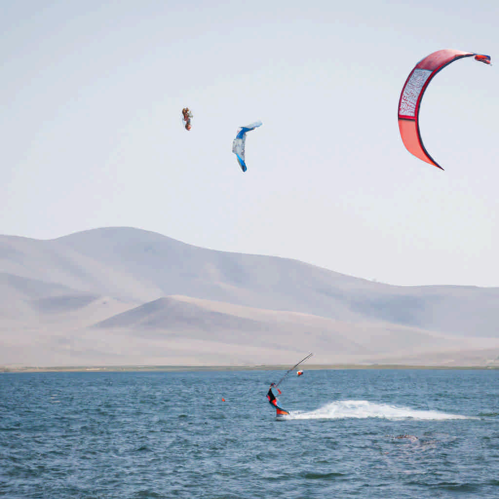 Kite surfing in Kayseri Province