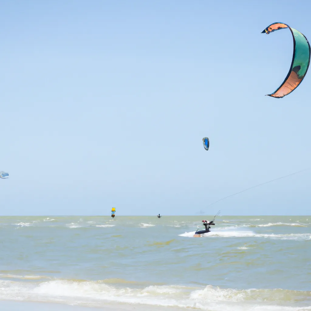 Kite surfing in Muğla Province