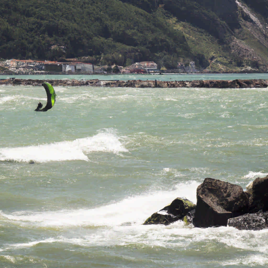 Kite surfing in Zonguldak Province